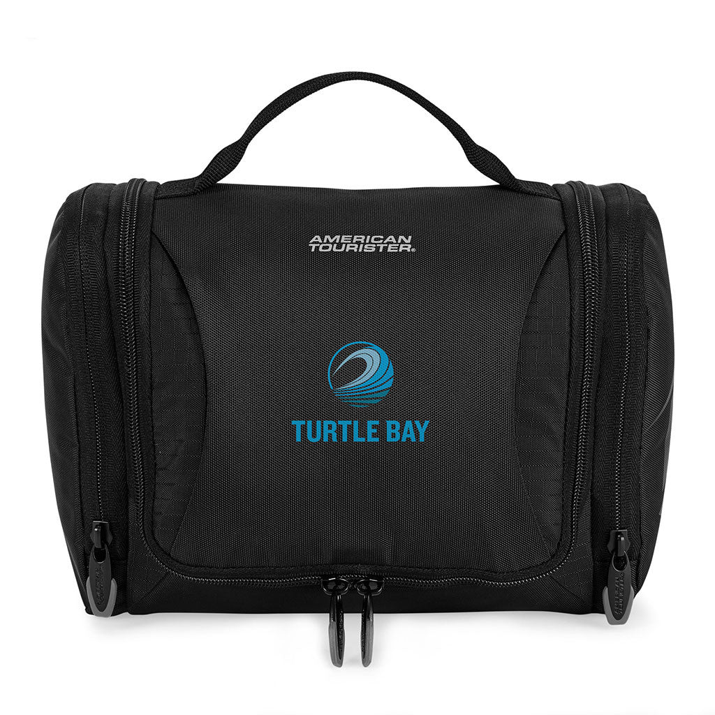 American Tourister Black Voyager Amenity Case