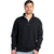 Next Level Unisex Black Santa Cruz Quarter-Zip Pullover