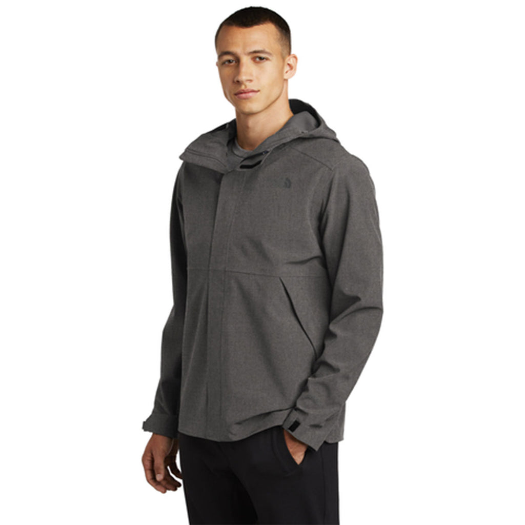 The North Face Men's Dark Grey Heather Apex DryVent Jacket