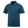 BAW Men's Columbian Blue Classic Pique Polo