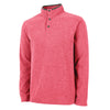 Charles River Men's Red Heather Bayview Fleece