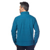 Landway Men's Caspian Blue Portola Textured Quarter Zip Fleece