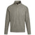 Landway Men's Heather Khaki Portola Textured Quarter Zip Fleece