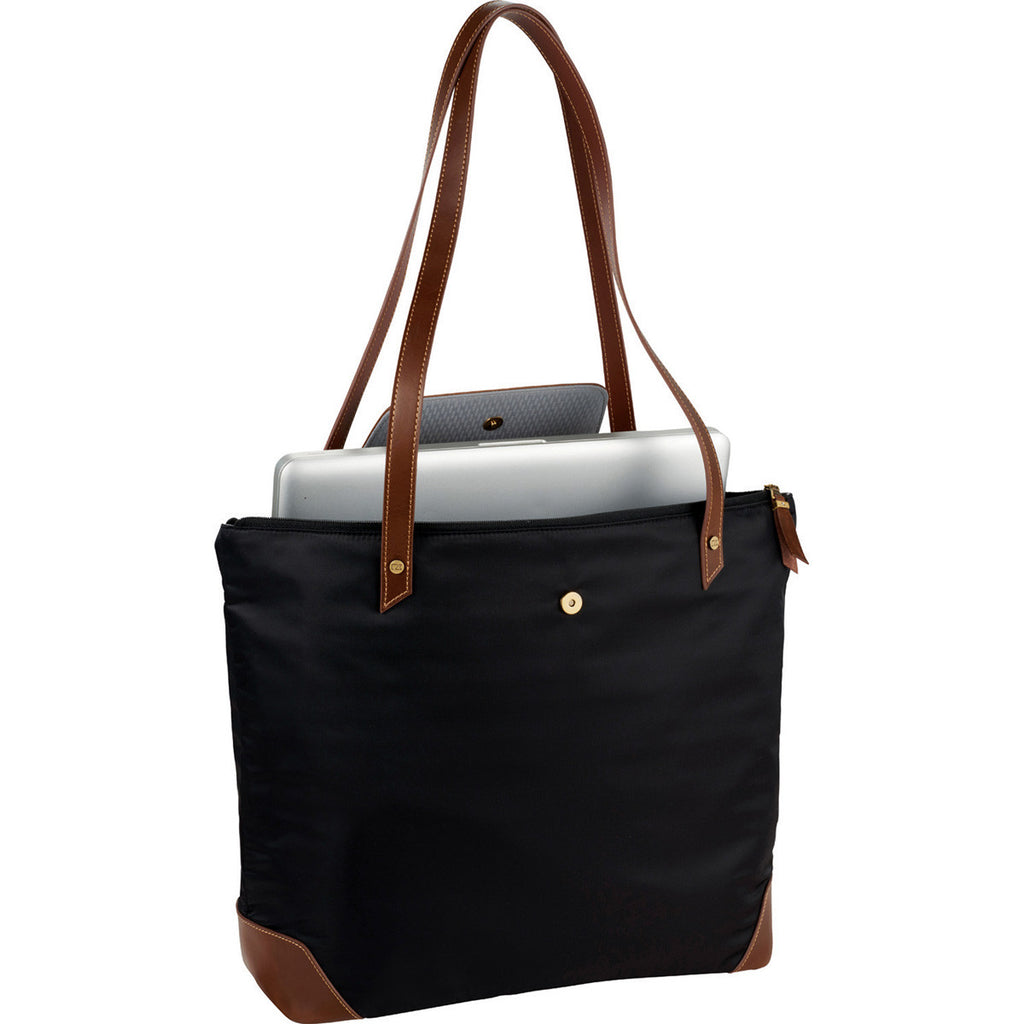 Cutter & Buck Black Bainbridge Nylon Tote