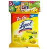 Yellow 15 Ct. Lysol Wipes On the Go