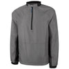 Charles River Men's Grey/Black Bunker Windshirt