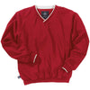 Charles River Men's Red/White Legend Windshirt