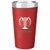 ETS Matte Red 16.9 oz Stainless Steel Omni Pint