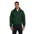 Jerzees Men's Forest Green 8 Oz. Nublend Quarter-Zip Cadet Collar Sweatshirt