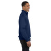 Jerzees Men's J Navy 8 Oz. Nublend Quarter-Zip Cadet Collar Sweatshirt