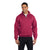 Jerzees Men's Vintage Heather Red 8 Oz. Nublend Quarter-Zip Cadet Collar Sweatshirt