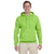 Jerzees Men's Neon Green 8 Oz. Nublend Fleece Pullover Hood