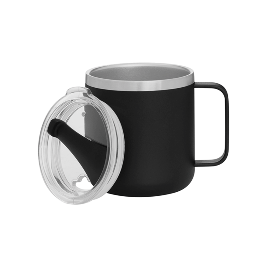 ETS Matte Black Camper Mug - 12 oz