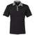 adidas Golf Men's Black/Vista Grey/White Climacool Performance Colorblock Sport Shirt