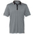 adidas Golf Men's Vista Grey/Black/Stone Climacool Performance Colorblock Sport Shirt