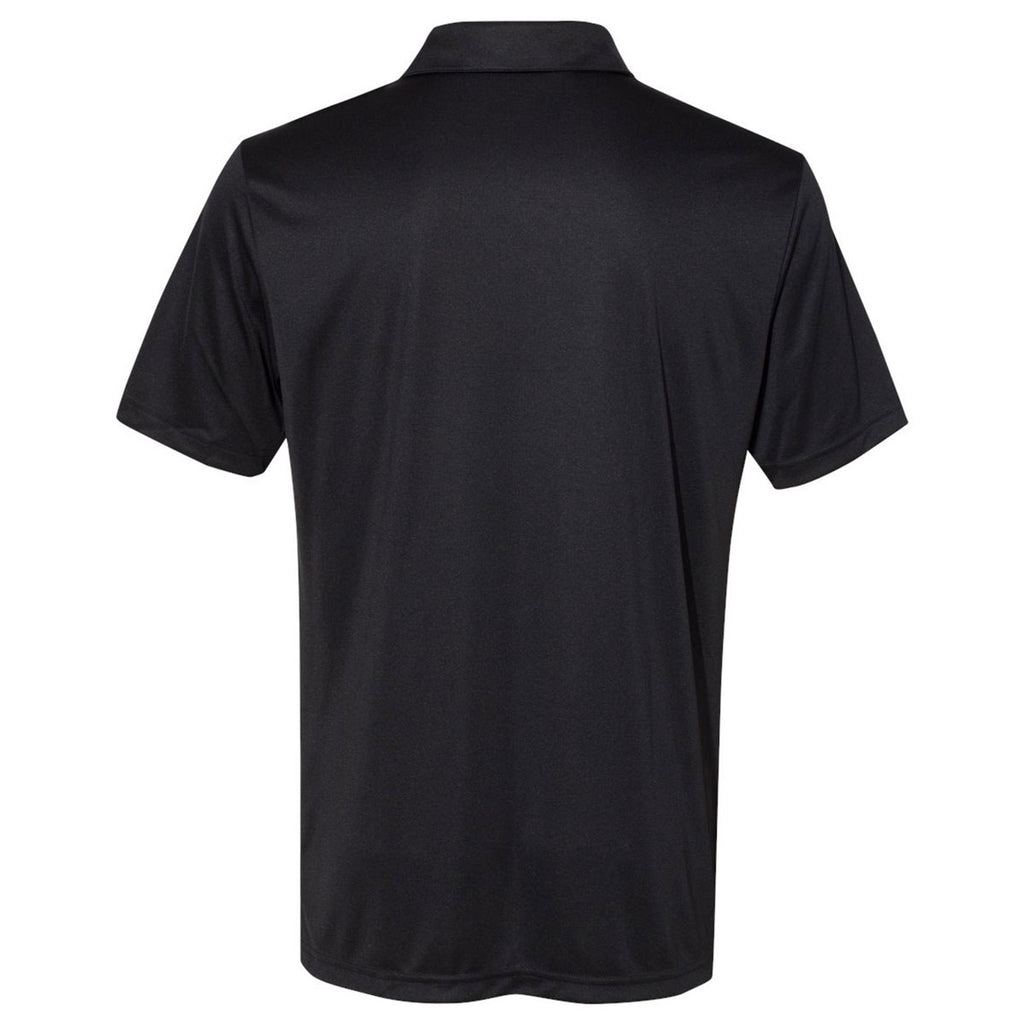 adidas Men's Black/Grey Three/Grey Five Merch Block Sport Polo