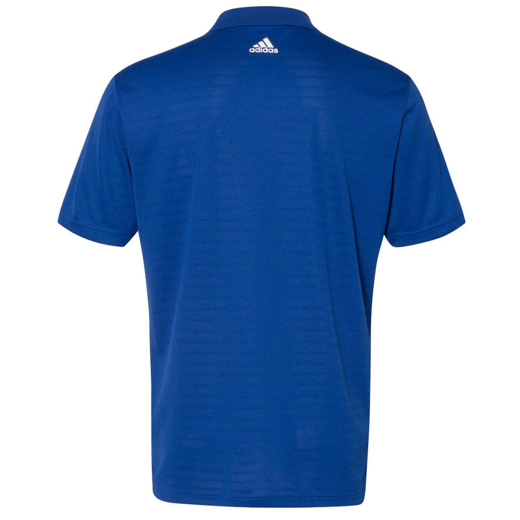 adidas Golf Men's Collegiate Royal Shadow Stripe Sport Shirt