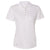 adidas Golf Women's White Shadow Stripe Sport Shirt