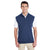 adidas Golf Men's Dark Slate Quarter Zip Club Vest