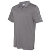 adidas Golf Men's Grey Four Cotton Hand Polo