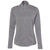 adidas Women's Grey Three Textured Full-Zip Jacket