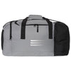 adidas Grey 3-Stripes Duffel