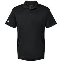 Adidas Men's Black Basic Sport Polo
