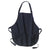 Port Authority Classic Navy Medium Length Apron with Pouch Pockets