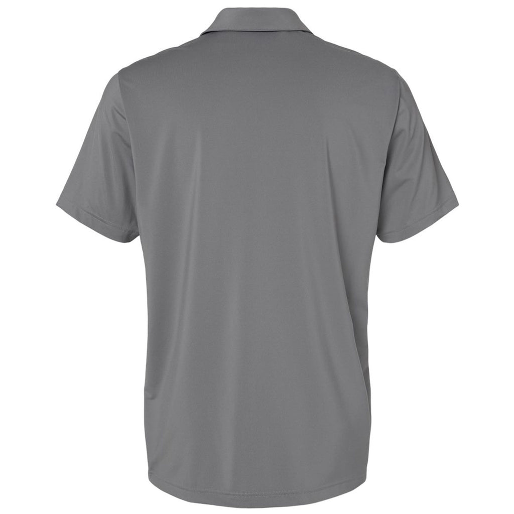 Adidas Men's Grey Three Ultimate Solid Polo