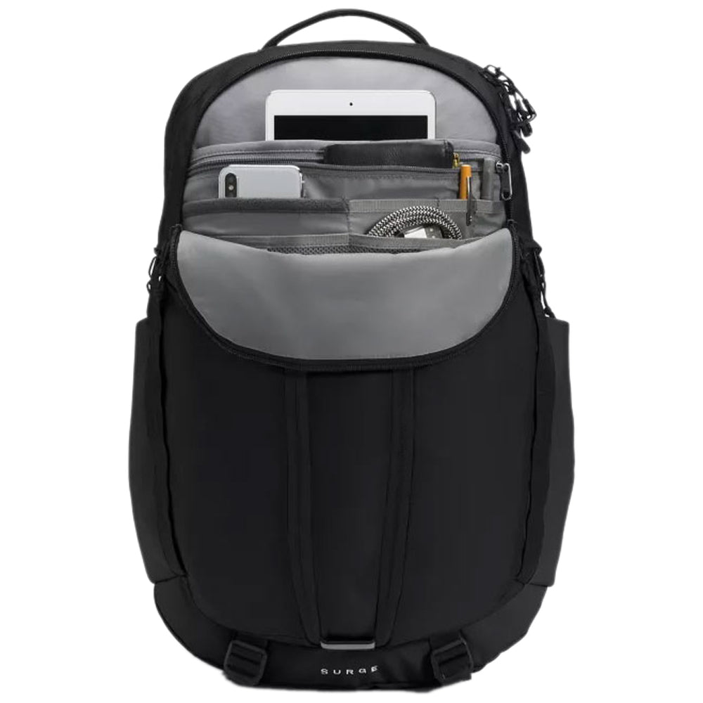 The North Face TNK Black/TNF Black Surge Backpack