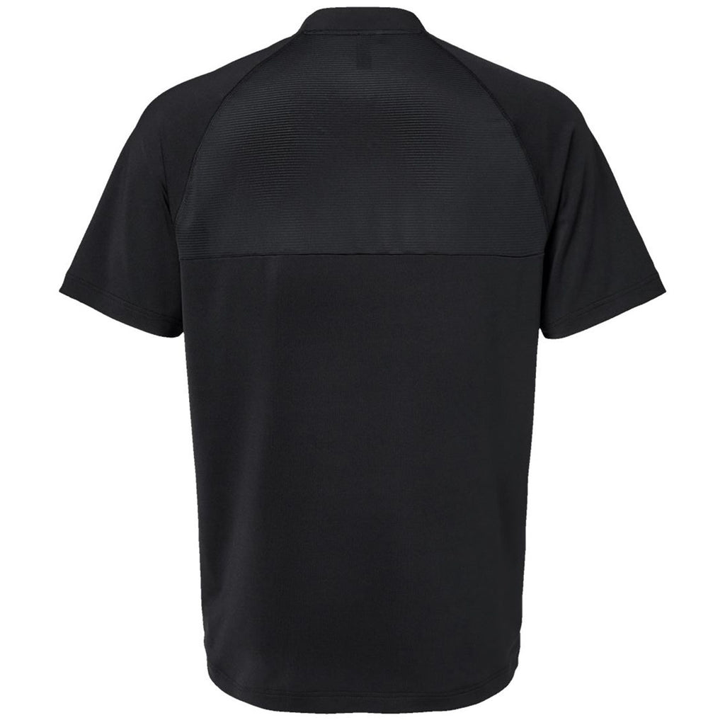 Adidas Men's Black Sport Collar Polo