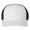 adidas White/Black Poly Trucker Cap