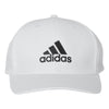 adidas White Front Logo Cap