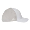 adidas White Heathered Back Cap