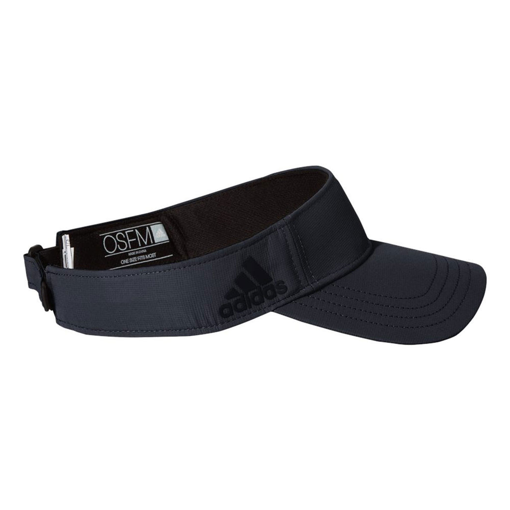 adidas Navy Poly Textured Visor