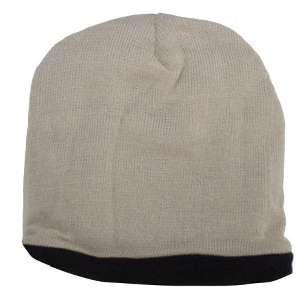 AHEAD Stone/Onyx Knit Fleece Toque