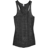 Alternative Apparel Women's Black Meegs Eco-Jersey Racer Tank