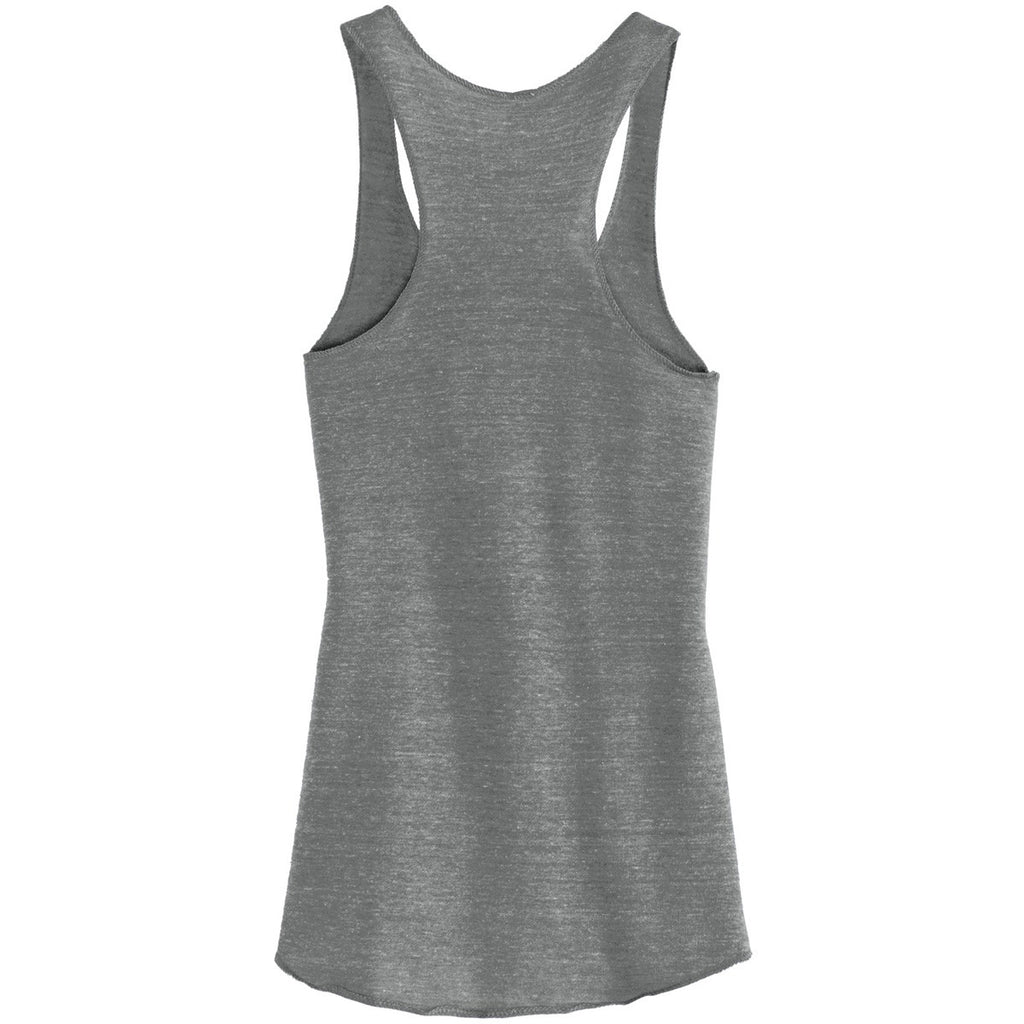 Alternative Apparel Women's Grey Meegs Eco-Jersey Racer Tank