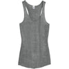 Alternative Apparel Women's Grey Meegs Eco-Jersey Racer Tank