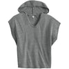 Alternative Apparel Women's Grey Eco-Jersey Sleeveless Poncho