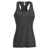 Expert Women's Dark Heather Charcoal Crunch Racerback Tank