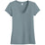 Alternative Apparel Women's Blue Fog Everyday Cotton Modal V-Neck