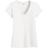 Alternative Apparel Women's White Everyday Cotton Modal V-Neck