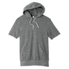 Alternative Apparel Men's Eco Grey Eco-Fleece Baller Pullover Hoodie