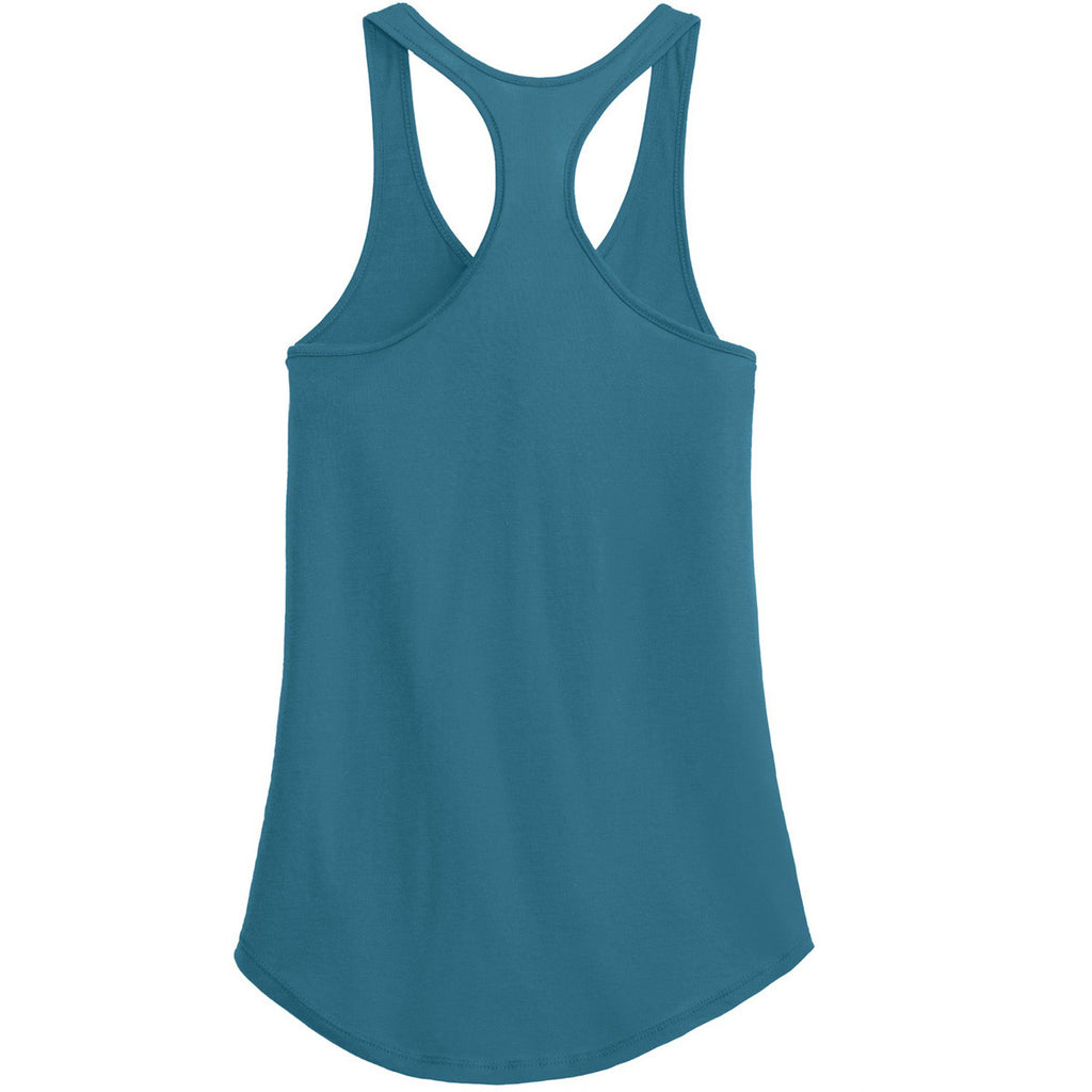 Alternative Apparel Women's Peacock Shirttail Satin Jersey Tank