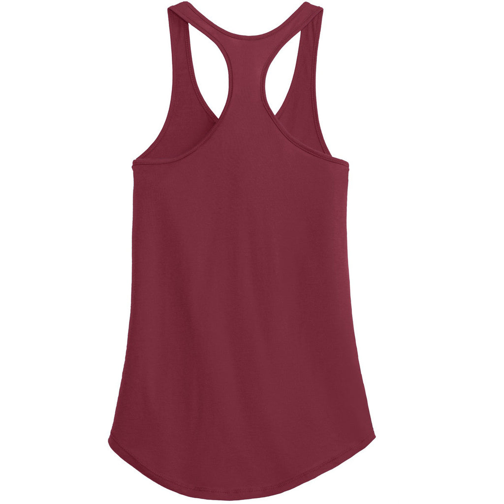 Alternative Apparel Women's Redwood Shirttail Satin Jersey Tank