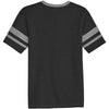 Alternative Apparel Men's Black/Smoke Sideline Vintage 50/50 Tee