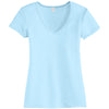 Alternative Apparel Women's Blue Sky The Keepsake V-Neck Vintage 50/50 Tee