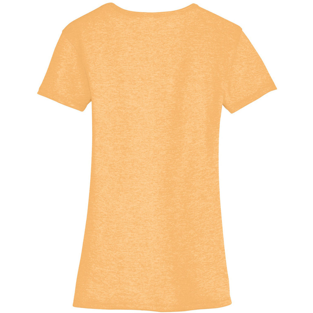 Alternative Apparel Women's Maize The Keepsake V-Neck Vintage 50/50 Tee