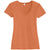 Alternative Apparel Women's Southern Orange The Keepsake V-Neck Vintage 50/50 Tee